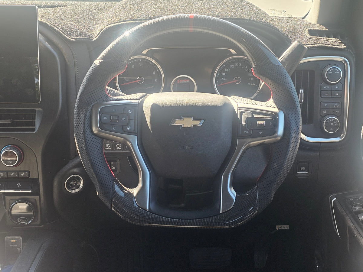 2019-2024 Silverado 1500/2500 carbon steering wheel